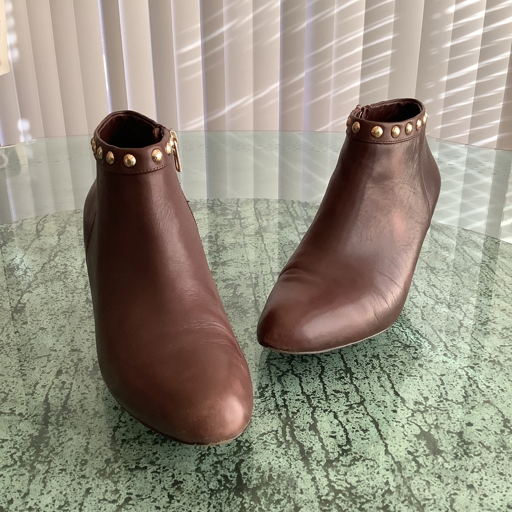 Coach leather bootie size 8.5 - Picture 5 of 9